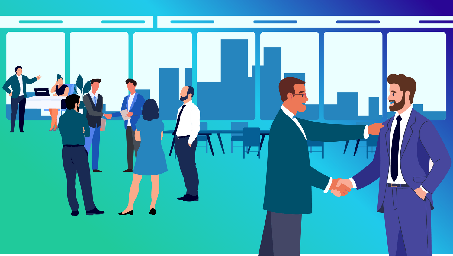 Body language is an important part of your approach to networking