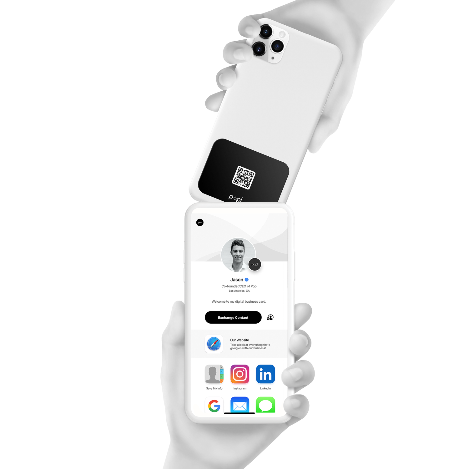 how Popl's digital business cards can help grow your business network