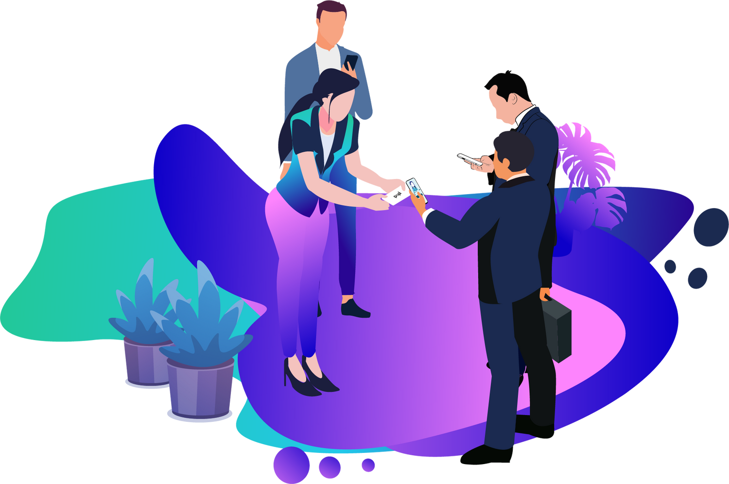 Scanning business cards is easy with Popl