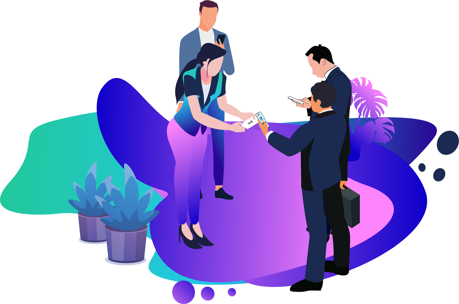 Scanning business cards is easy with Popl
