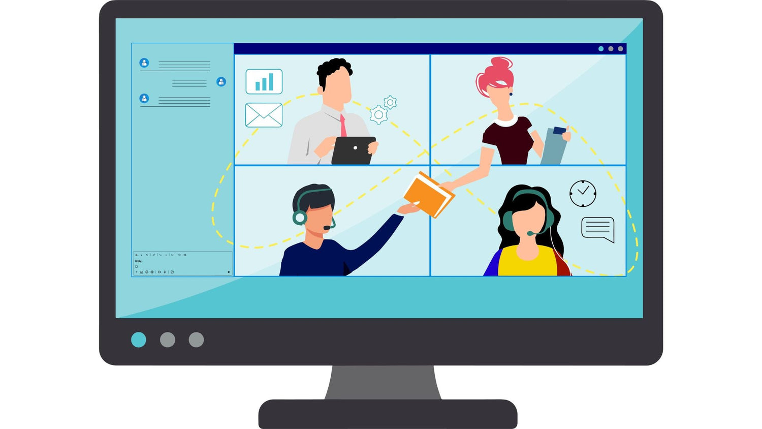 remote workers and digital nomads can network remotely or in-person to keep their skills sharp and build professional relationships