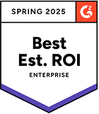G2 Lead Capture Best Estimated ROI Badge