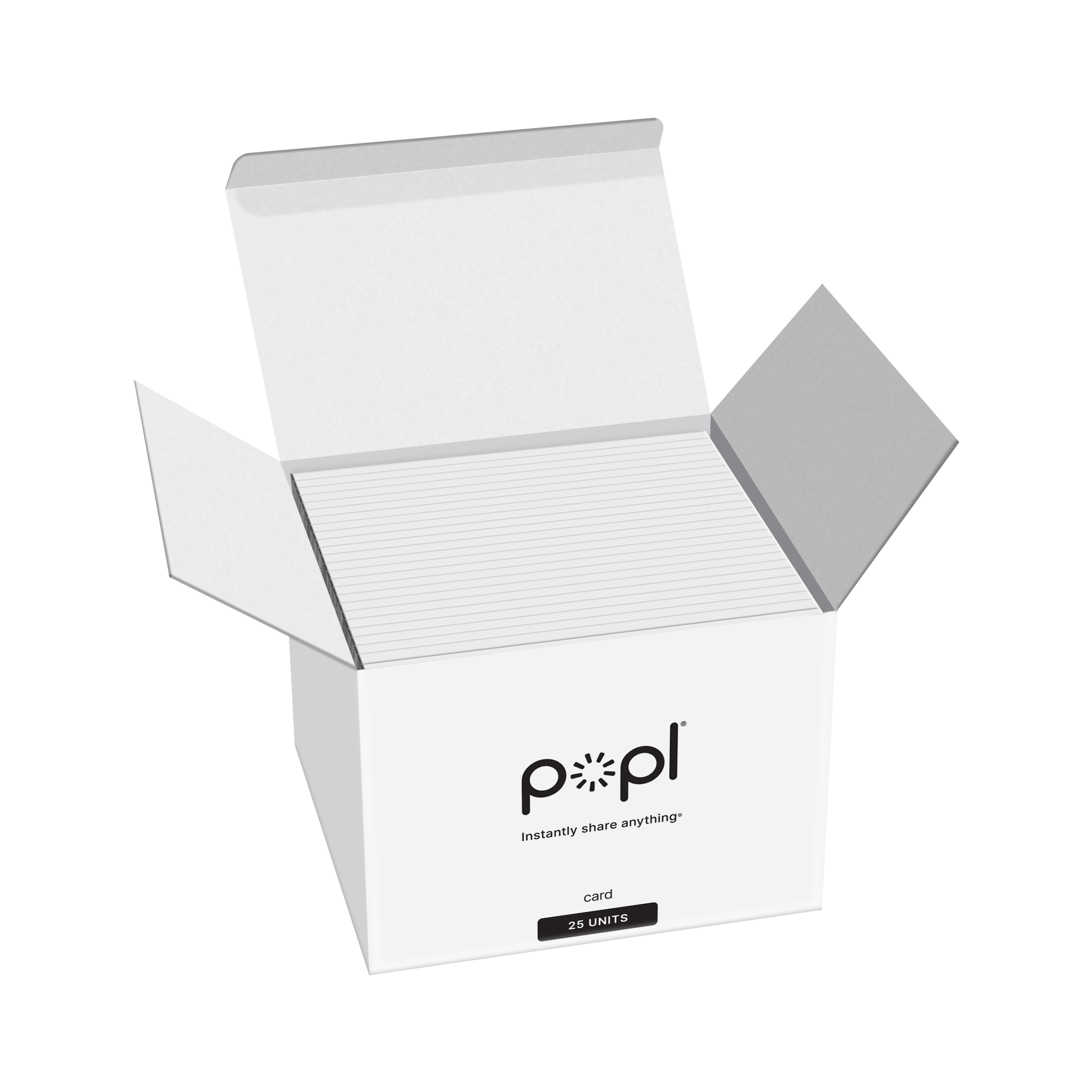 Popl Card 25-Pack | Digital Business Cards