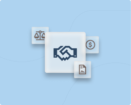 [Featured image / hero]: Abstract graphic of a handshake with negotiation and deal elements (contract, dollar signs, balance scale) in the background. Keep this one as the only abstract graphic to anchor the article.