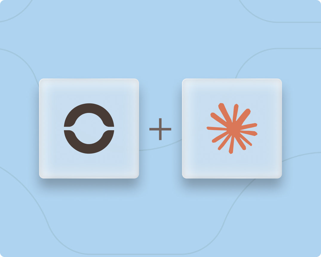 Graphic of Popl and Claude logos