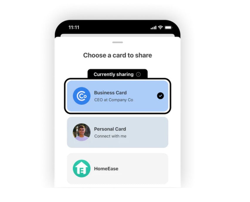 Multiple Digital Business Cards | Feature Spotlight