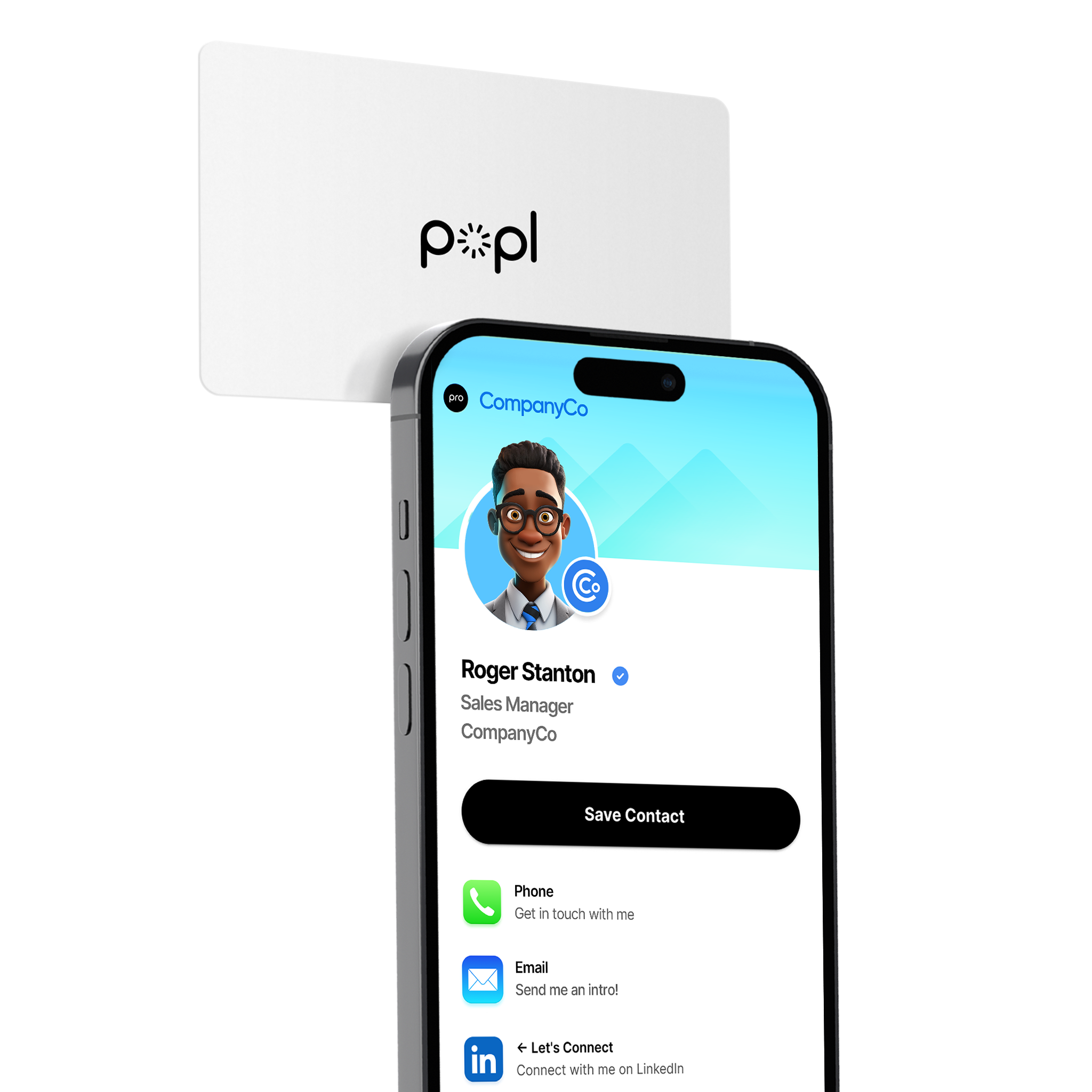 Popl Card 5-Pack | Digital Business Cards