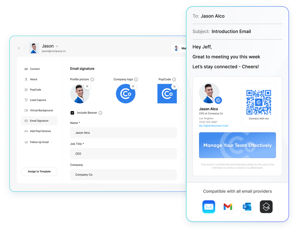 Popl Free Email Signature Generator Popl free email signature generator