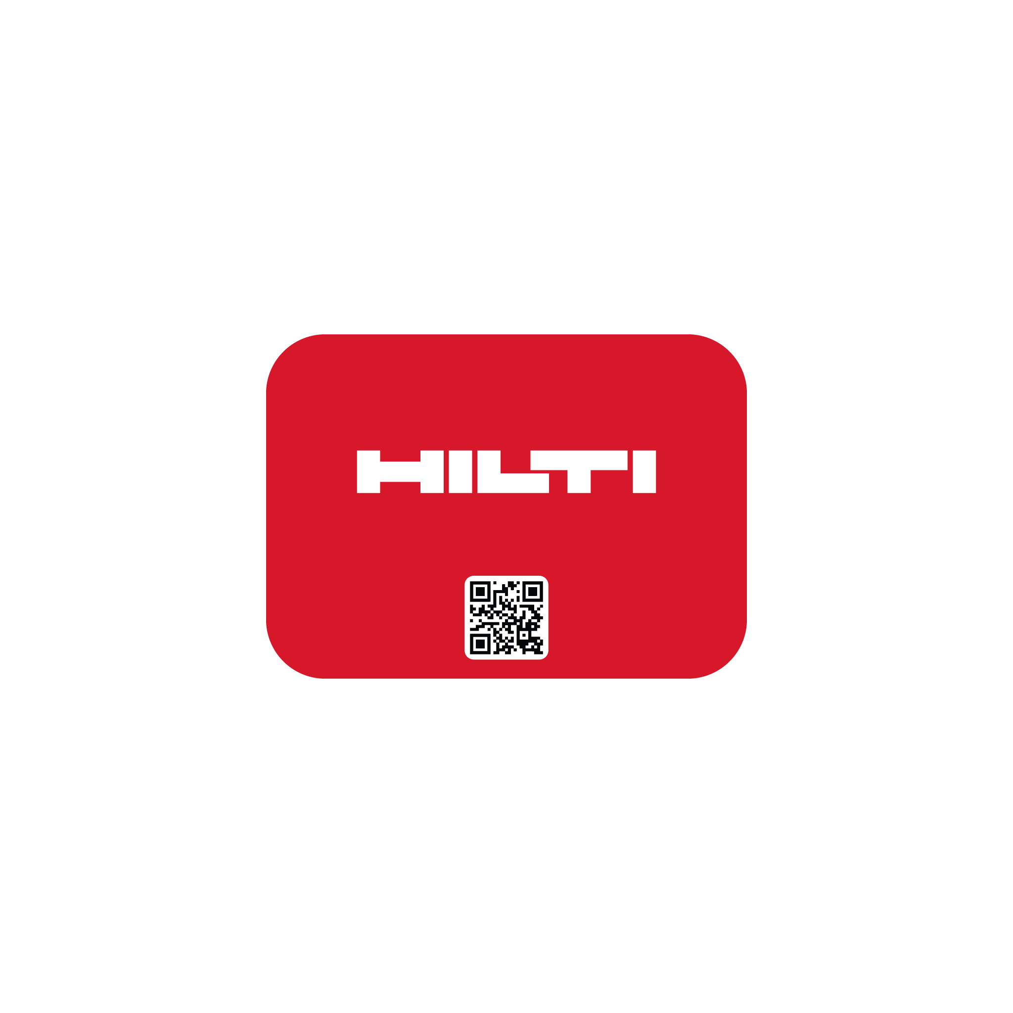 Hilti Custom PhoneCard (Red) - Desigin #1