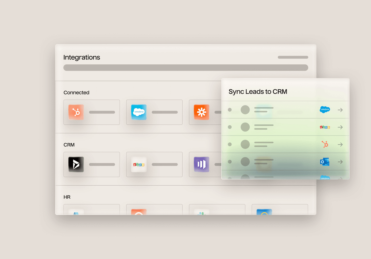 Popl Integrations | Connect Your CRM & Marketing Automation Tools