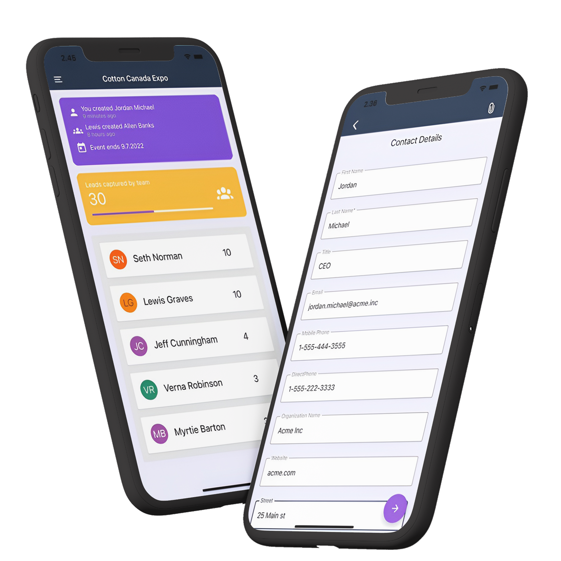  Romify event lead capture solution with badge scanning, qualification flows, and CRM routing