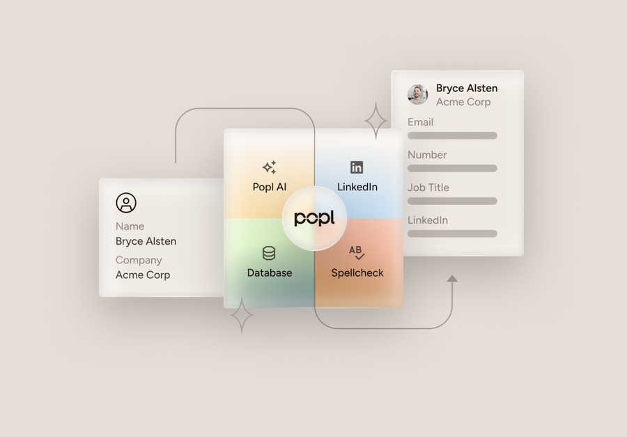 Popl's AI lead enrichment saves hours