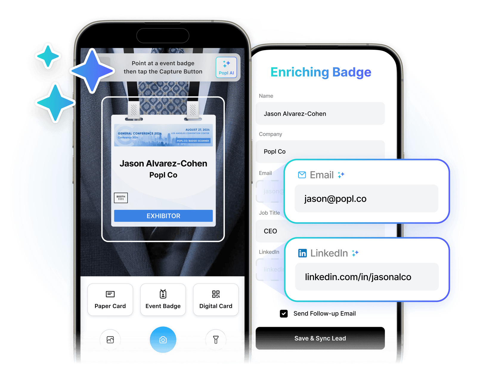 Badge Scanner for Events & Conferences