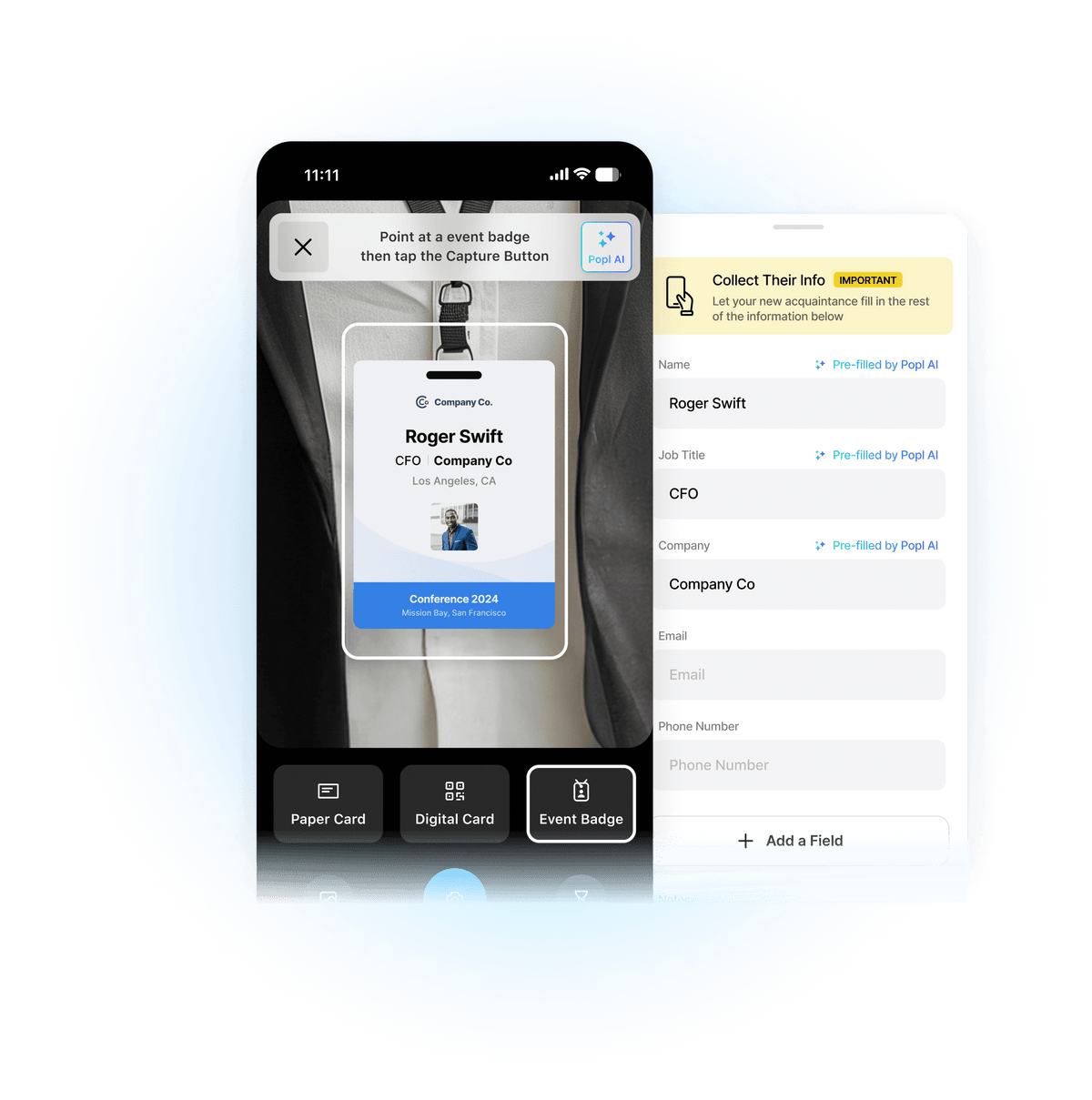 Events Code Scanner Badge Scanner for Events & Conferences