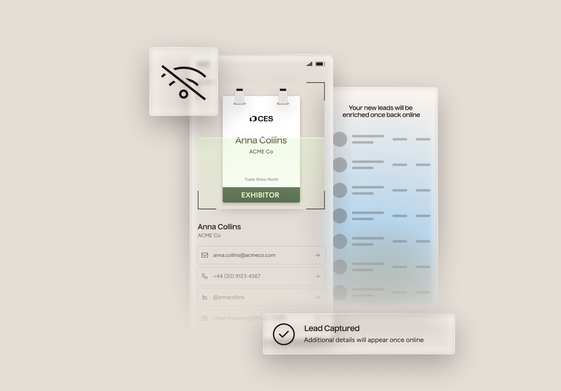 Scan badges even when offline