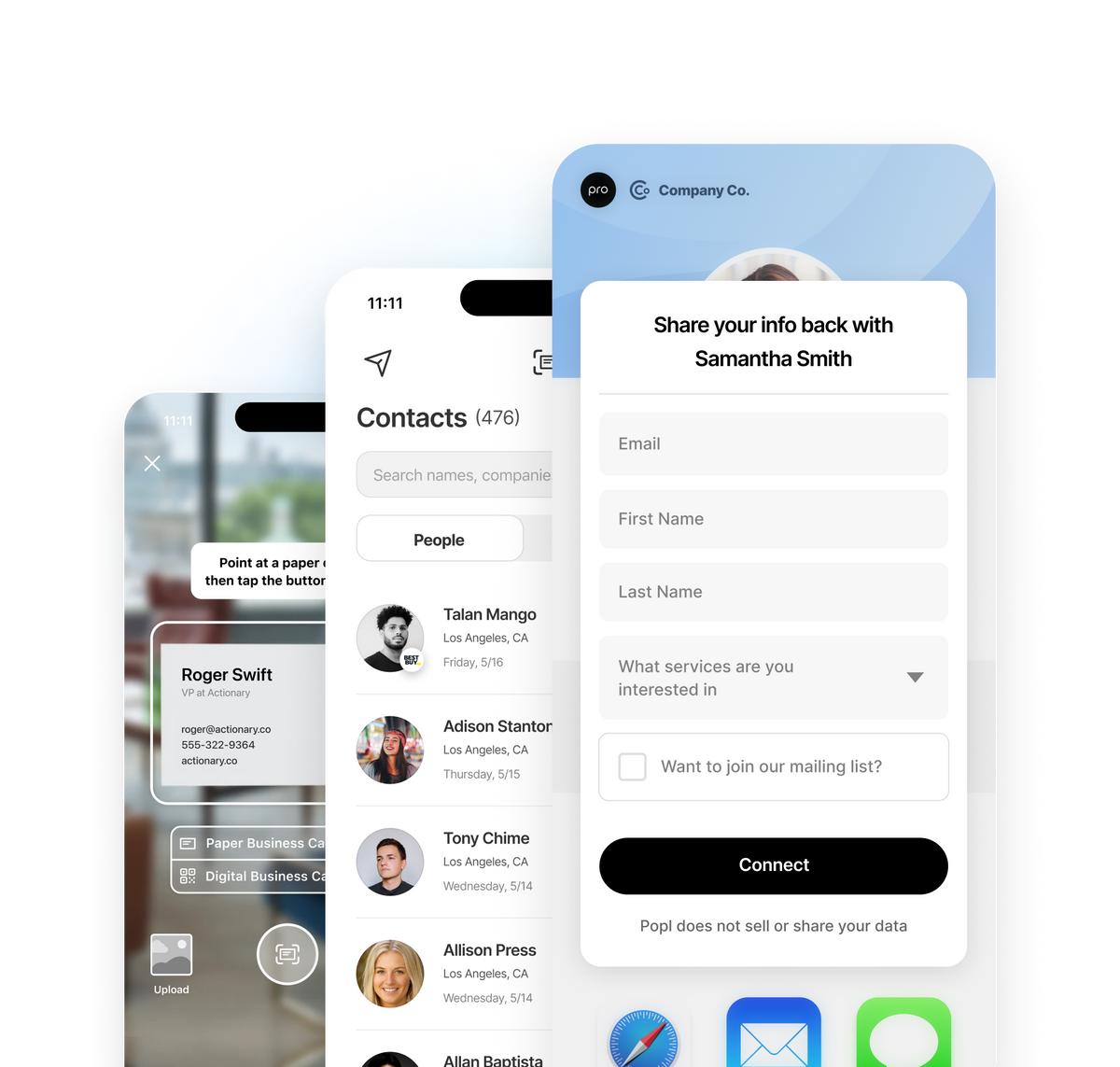 Digital Business Card for Teams and Professionals | Popl