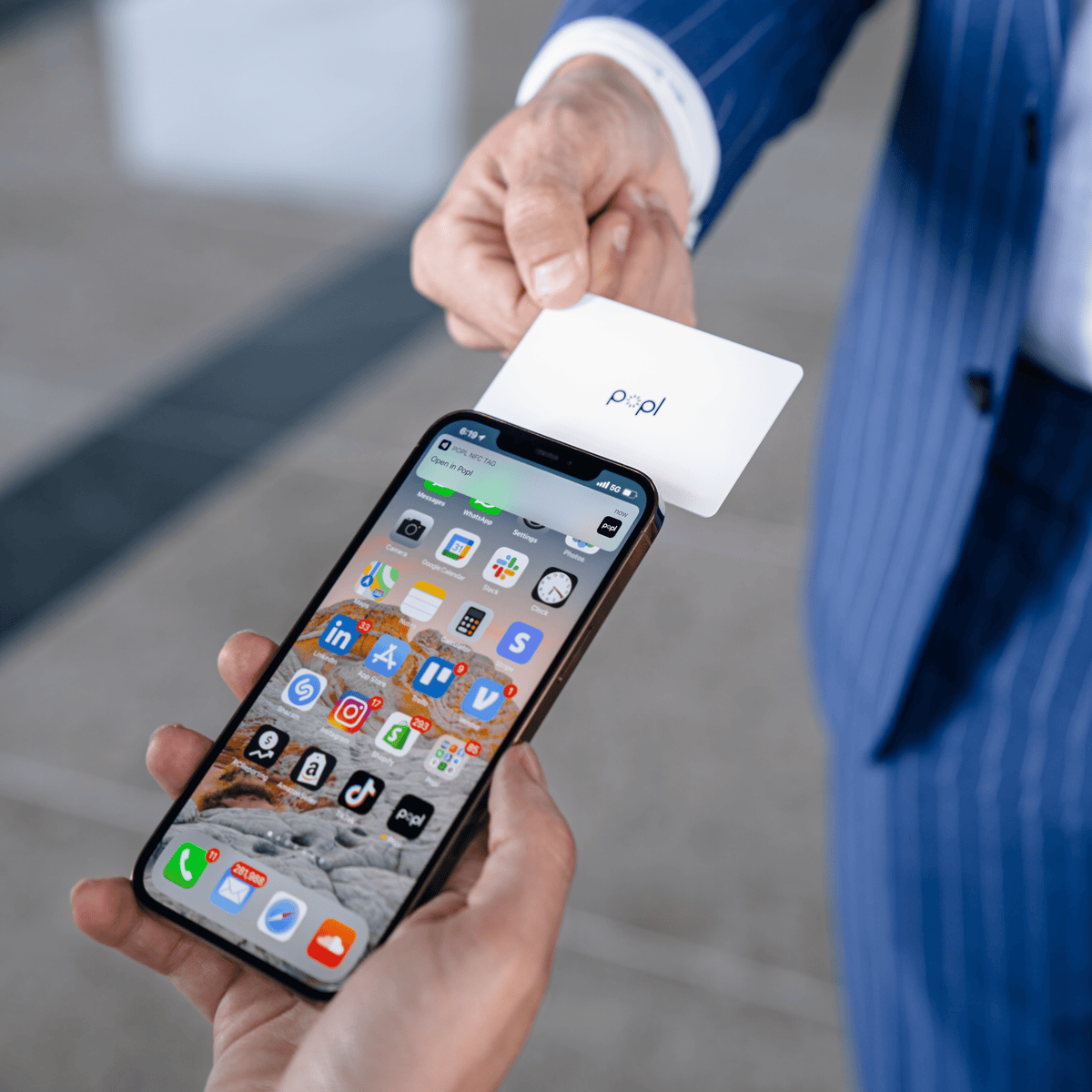 Buy Popl Card Digital Business Card On The Go