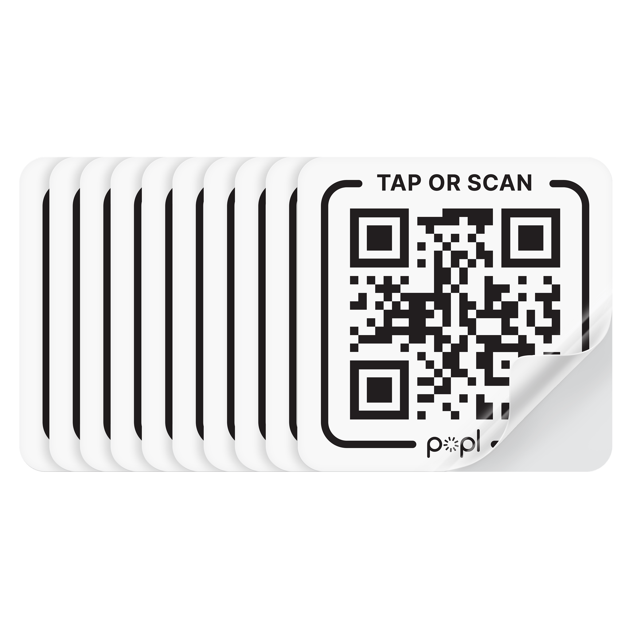 PopCode Sticker - 10 Pack